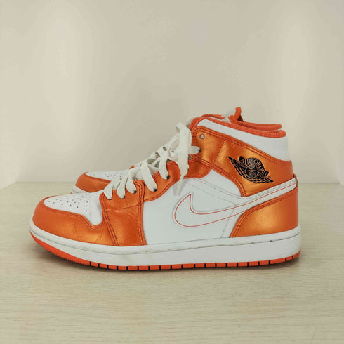 ジョーダンブランド JORDAN BRAND AIR JORDAN MID ORANGE/WHITE メンズ JPN:25.5