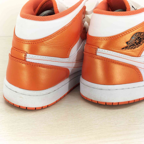 ジョーダンブランド JORDAN BRAND AIR JORDAN MID ORANGE/WHITE メンズ JPN:25.5