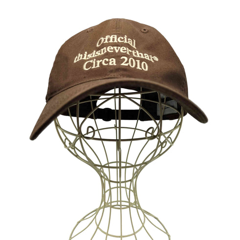 ディスイズネバーザット thisisneverthat Times Cap メンズ ONE SIZE