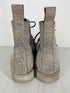ジミーチュウ JIMMY CHOO Crocodile Embossed Leather High Top Sneakers メンズ EUR:43