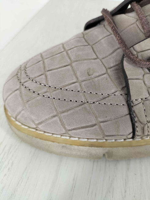 ジミーチュウ JIMMY CHOO Crocodile Embossed Leather High Top Sneakers メンズ EUR:43