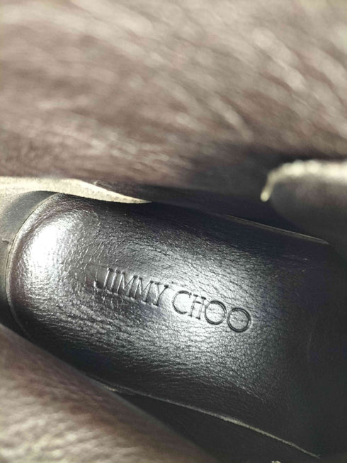 ジミーチュウ JIMMY CHOO Crocodile Embossed Leather High Top Sneakers メンズ EUR:43