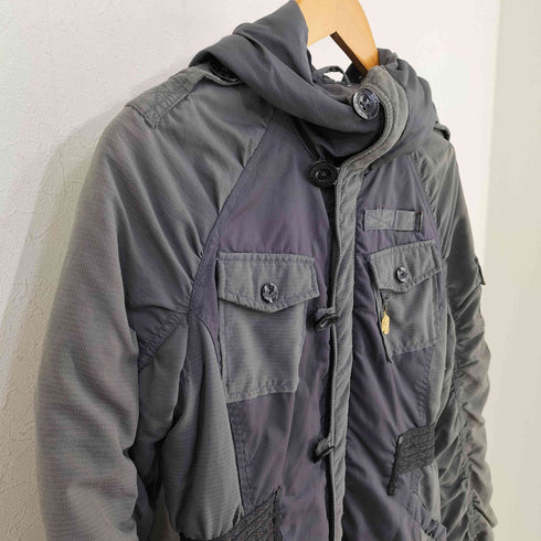 ディーゼル DIESEL ミリタリー 中綿モッズコート レディース JPN:S