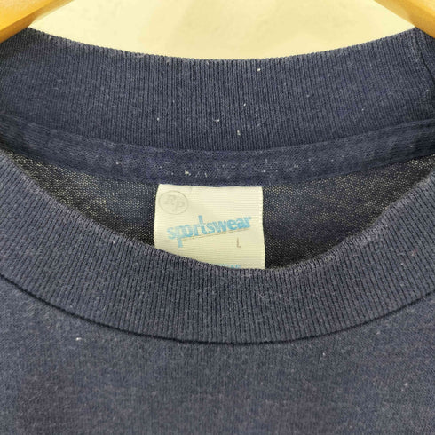 スポーツウエア Sportswear USA製 FIRE DEPT PLATINE シングルステッチ プリントTEE メンズ import:L