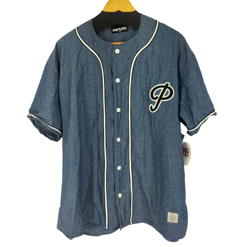 プリビレッジ PRIVILEGE P LOGO BASEBALL SHIRT メンズ JPN:XXL
