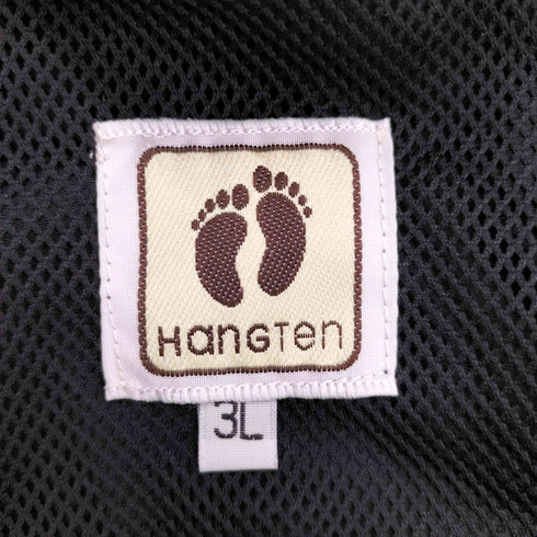 ハンテン HANG TEN 裏地メッシュ ジップアップパーカー メンズ 3L