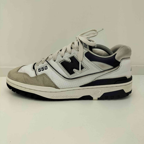 ニューバランス NEW BALANCE BB550WA1 WHITE/NAVY 21FW-I メンズ 28.0
