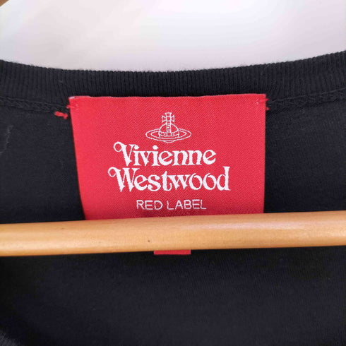 ヴィヴィアンウエストウッドレッドレーベル Vivienne Westwood RED LABEL フリルブロッキングワンピース レディース 00