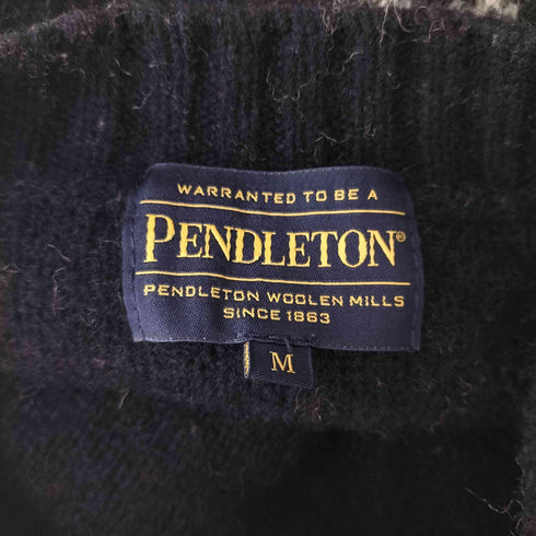 ペンドルトン PENDLETON ウール混デザインニット メンズ JPN:M