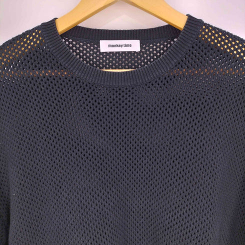 モンキータイム MONKEY TIME CTN MESH T/メッシュTシャツ メンズ JPN:L