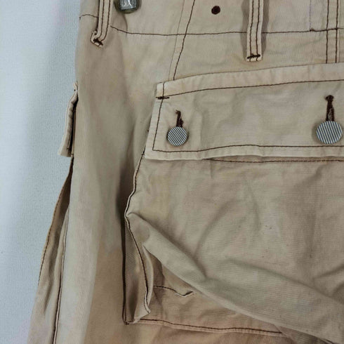 ツーディライヴ 02DERIV マルチポケット ボタンフライ モンキーパンツ クロップドパンツ メンズ JPN:2