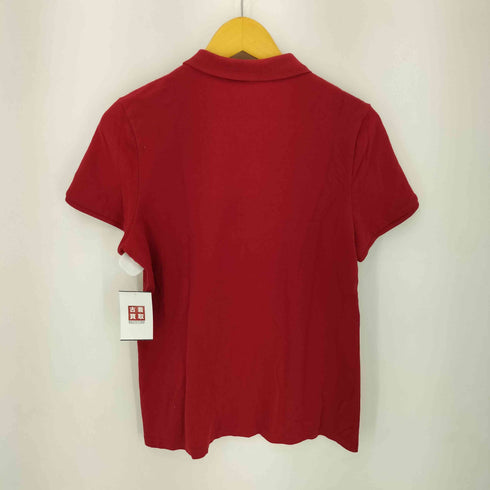 バーバリーブリット BURBERRY BRIT メタルロゴ鹿の子ポロシャツ レディース JPN:XL