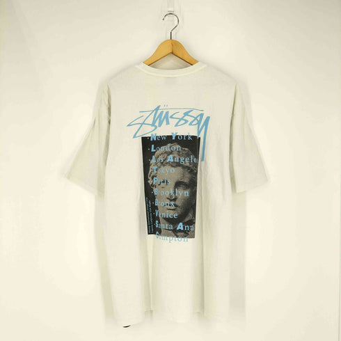 ステューシー Stussy STATUE PIG. DYED TEE プリント クルーネックTシャツ メンズ import:XL