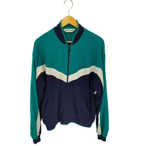 ピエールカルダン pierre cardin 90S ロゴ刺繍 デザイン切替 トラックジャケット メンズ import:M