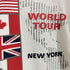 90S MADE IN USA 万国旗デザインTシャツ メンズ JPN:M
