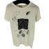 イッセイミヤケ ISSEY MIYAKE 90S アートペイントS/S TEE 鳥 花 レディース JPN:M