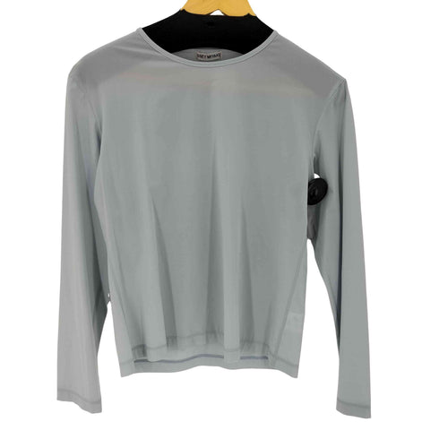 イッセイミヤケ ISSEY MIYAKE 90S L/Sブラウス シースルー レディース JPN:M