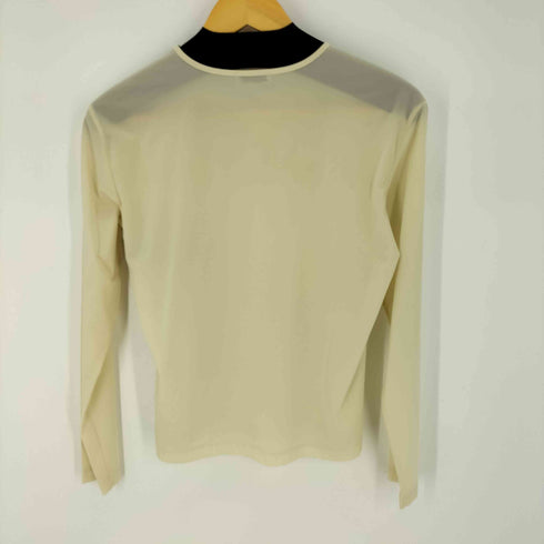 イッセイミヤケ ISSEY MIYAKE 90S L/Sブラウス シースルー レディース JPN:M