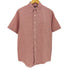 ブルックスブラザーズ BROOKS BROTHERS シアサッカー ギンガムチェック ボタンダウン 半袖シャツ メンズ import:S