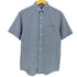 ブルックスブラザーズ BROOKS BROTHERS シアサッカー ギンガムチェック ボタンダウン 半袖シャツ メンズ import:S