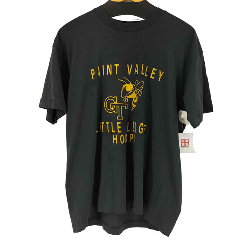 フルーツオブザルーム FRUIT OF THE LOOM 90s USA製 PAINT VALLEY プリントクルーネックTシャツ メンズ JPN:XL