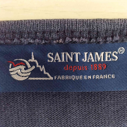 セントジェームス SAINT JAMES ボートネックカットソー 無地 メンズ