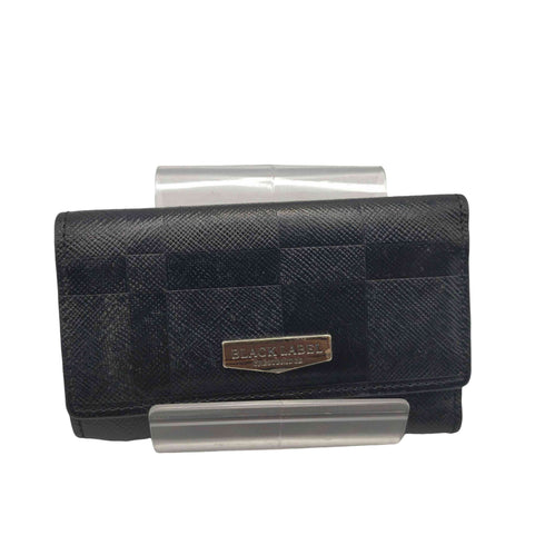 ブラックレーベルクレストブリッジ BLACK LABEL CRESTBRIDGE シルバーエンブレム 2トーン キーケース メンズ