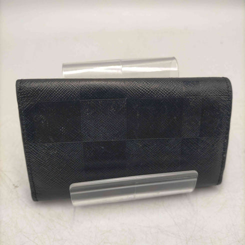 ブラックレーベルクレストブリッジ BLACK LABEL CRESTBRIDGE シルバーエンブレム 2トーン キーケース メンズ