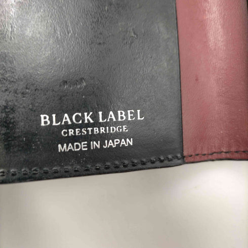 ブラックレーベルクレストブリッジ BLACK LABEL CRESTBRIDGE シルバーエンブレム 2トーン キーケース メンズ