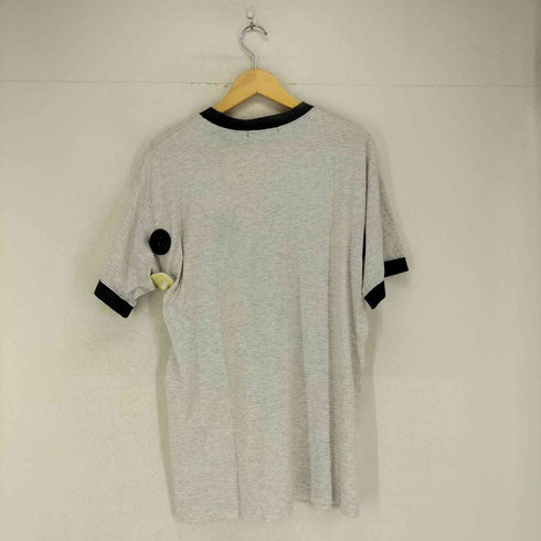 ギャップ Gap 80S~ ロゴ刺繍リンガーTシャツ メンズ