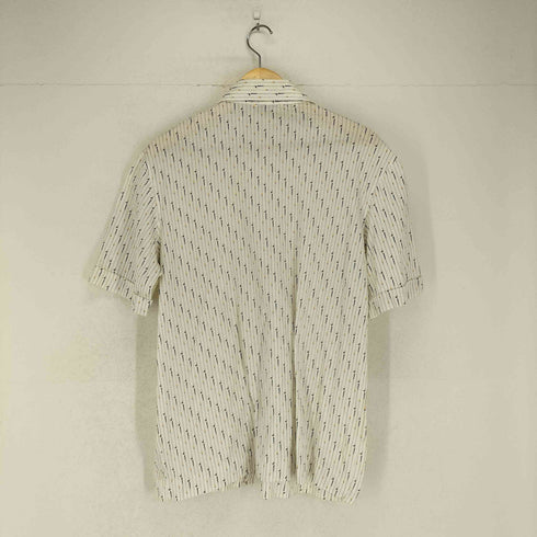 ランバン LANVIN MADE IN ITALY 総柄コットンS/S シャツ メンズ 7