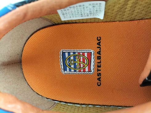 カステルバジャック CASTELBAJAC ワッペンレザースニーカー メンズ JPN:27