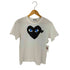 プレイコムデギャルソン PLAY COMME des GARCONS ハートロゴTシャツ レディース JPN:S