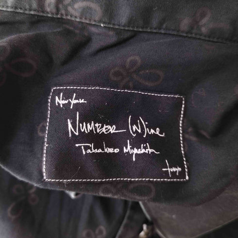 N NUMBER 04SS DREAM期 TEENAGE KICKS PRINT SHIRT メンズ JPN:3