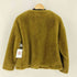 ザラ ZARA ノーカラーファージャケット メンズ import:M