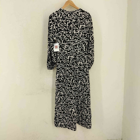 ザラ ZARA 総柄マキシワンピース レディース import:XS
