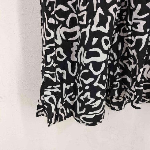 ザラ ZARA 総柄マキシワンピース レディース import:XS