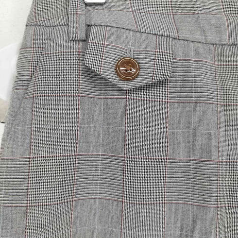 ヴィヴィアンウエストウッドレッドレーベル Vivienne Westwood RED LABEL シンチバック チェック柄スラックス レディース JPN:3