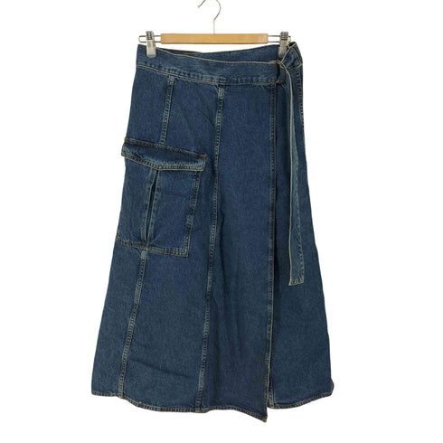 ザラ ZARA デニム巻きスカート レディース JPN:S