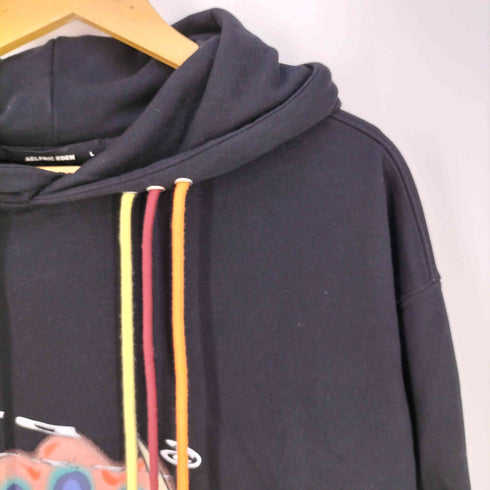 AELFRIC EDEN フロントプリント デザイン プルオーバーパーカー メンズ JPN:L