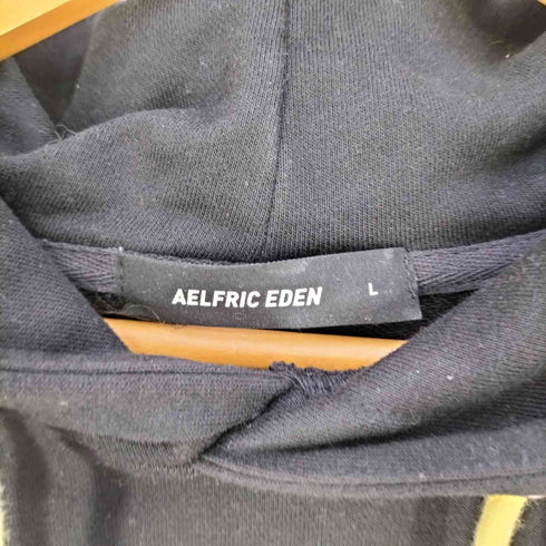 AELFRIC EDEN フロントプリント デザイン プルオーバーパーカー メンズ JPN:L