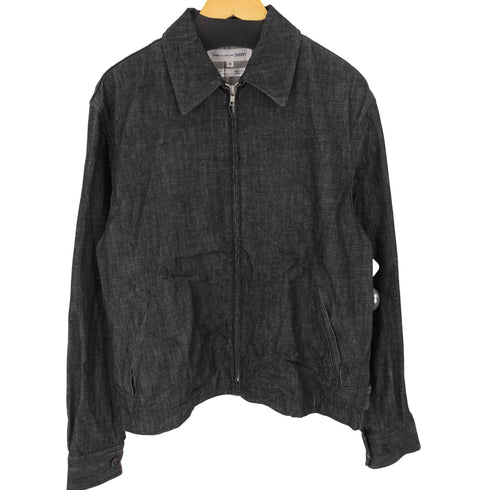 コムデギャルソンシャツ COMME des GARCONS SHIRT フランス製 OLD ブラックデニムスイングトップ aloha hawaii aloha kaui メンズ JPN:M