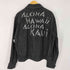 コムデギャルソンシャツ COMME des GARCONS SHIRT フランス製 OLD ブラックデニムスイングトップ aloha hawaii aloha kaui メンズ JPN:M