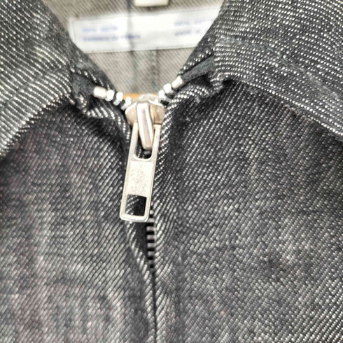コムデギャルソンシャツ COMME des GARCONS SHIRT フランス製 OLD ブラックデニムスイングトップ aloha hawaii aloha kaui メンズ JPN:M