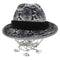グレースハット grace hats パイソン柄プリントハット レディース