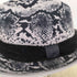 グレースハット grace hats パイソン柄プリントハット レディース
