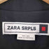 ザラ ZARA SRPLS フロントリボンプリーツシャツワンピース レディース import:S