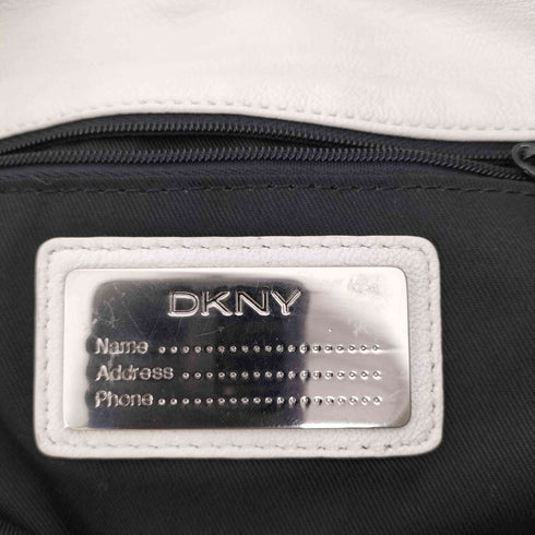 ダナキャランニューヨーク DKNY リボンデザインレザーワンショルダーバッグ レディース