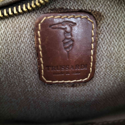 トラサルディ TRUSSARDI レザーサッチェルバッグ メンズ