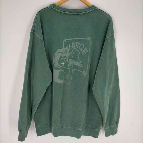 エクストララージ XLARGE SMOOTH PAINTER PIGMENT CREW メンズ JPN:XL